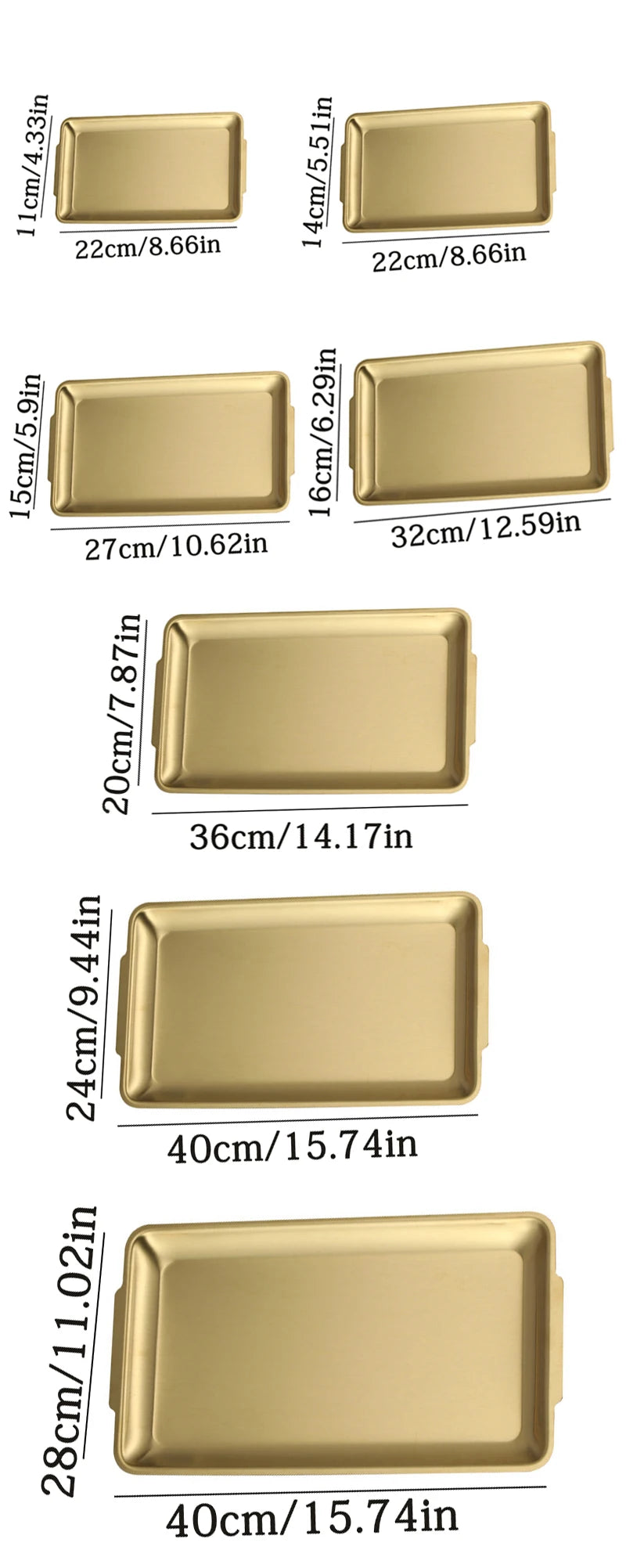 GleamDish™ Premium Stainless Steel Snack Tray