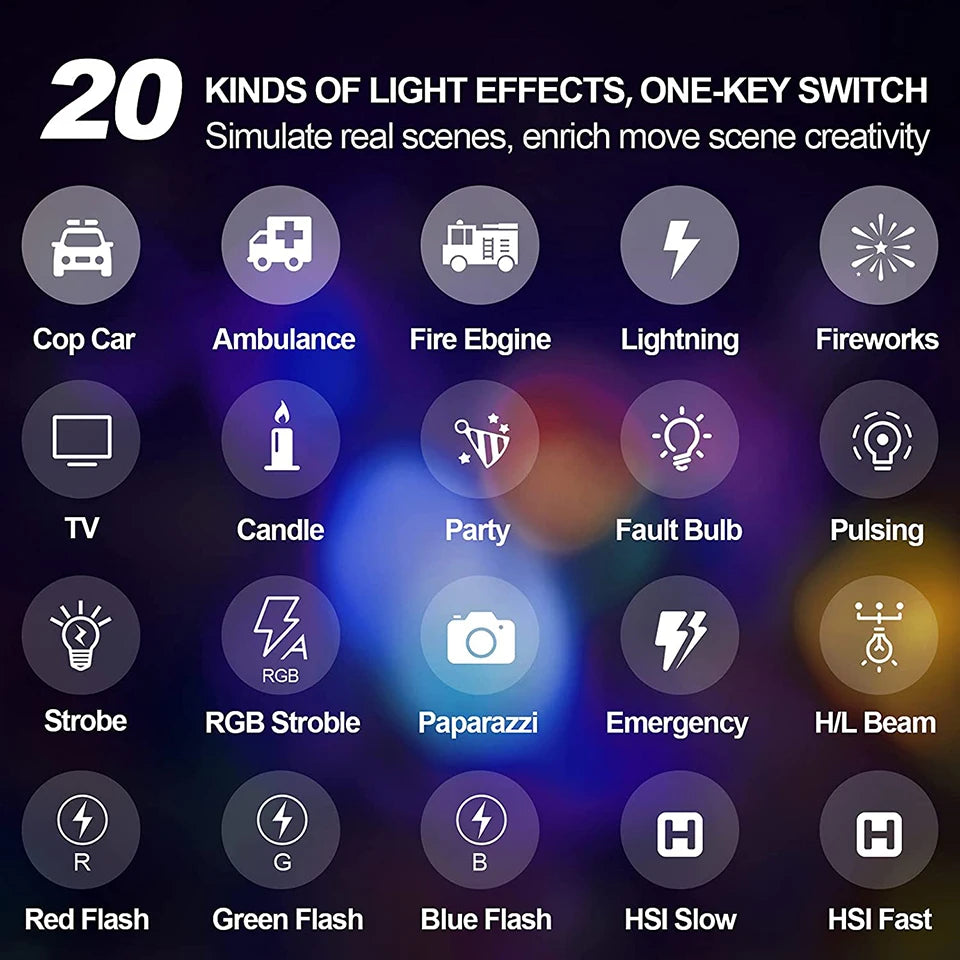 VividGlow Camera LED Panel