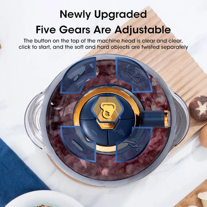 GrindMaster 5L – Multifunctional Meat & Vegetable Food Processor