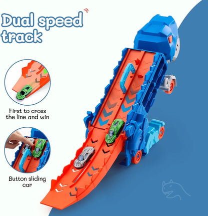 Jurassic Racer™ Dinosaur Deformation Car Track Toy