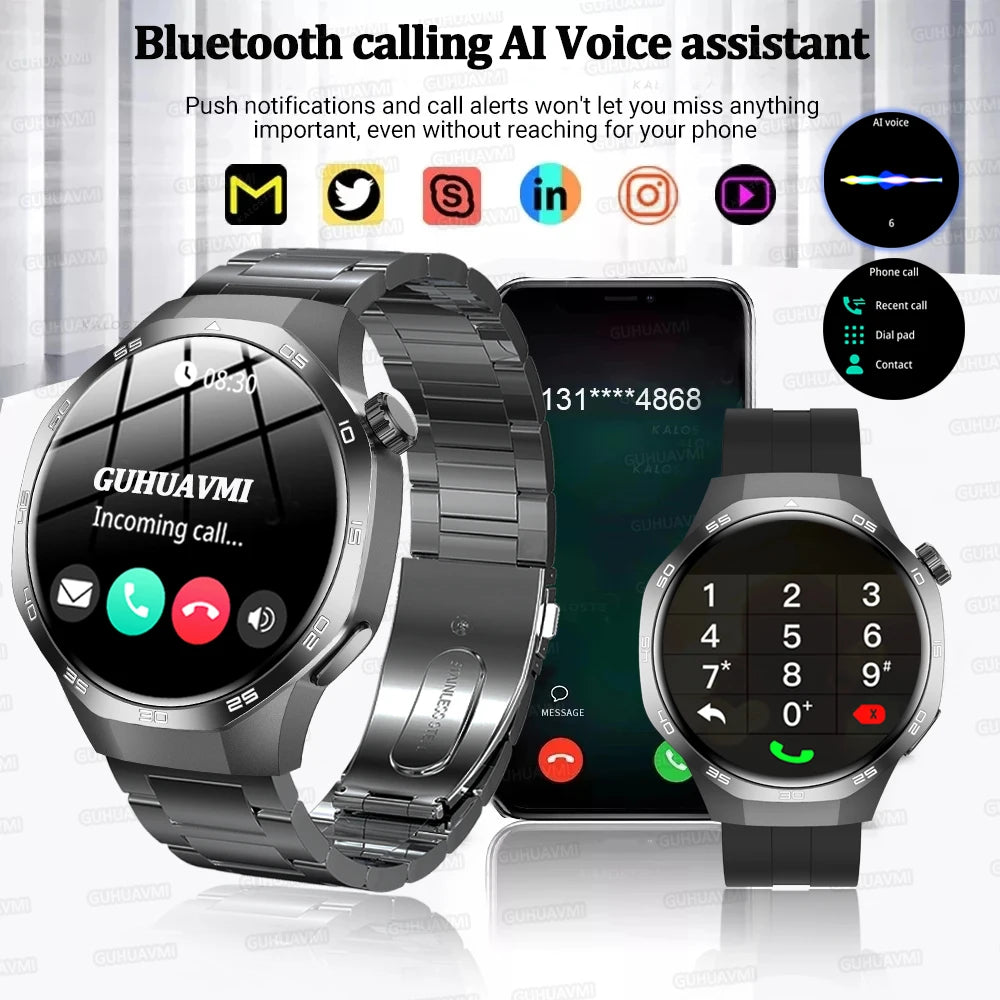 AstraGT 5 Pro – AMOLED GPS Smartwatch with NFC & Health Tracking