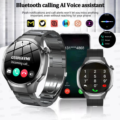 AstraGT 5 Pro – AMOLED GPS Smartwatch with NFC & Health Tracking