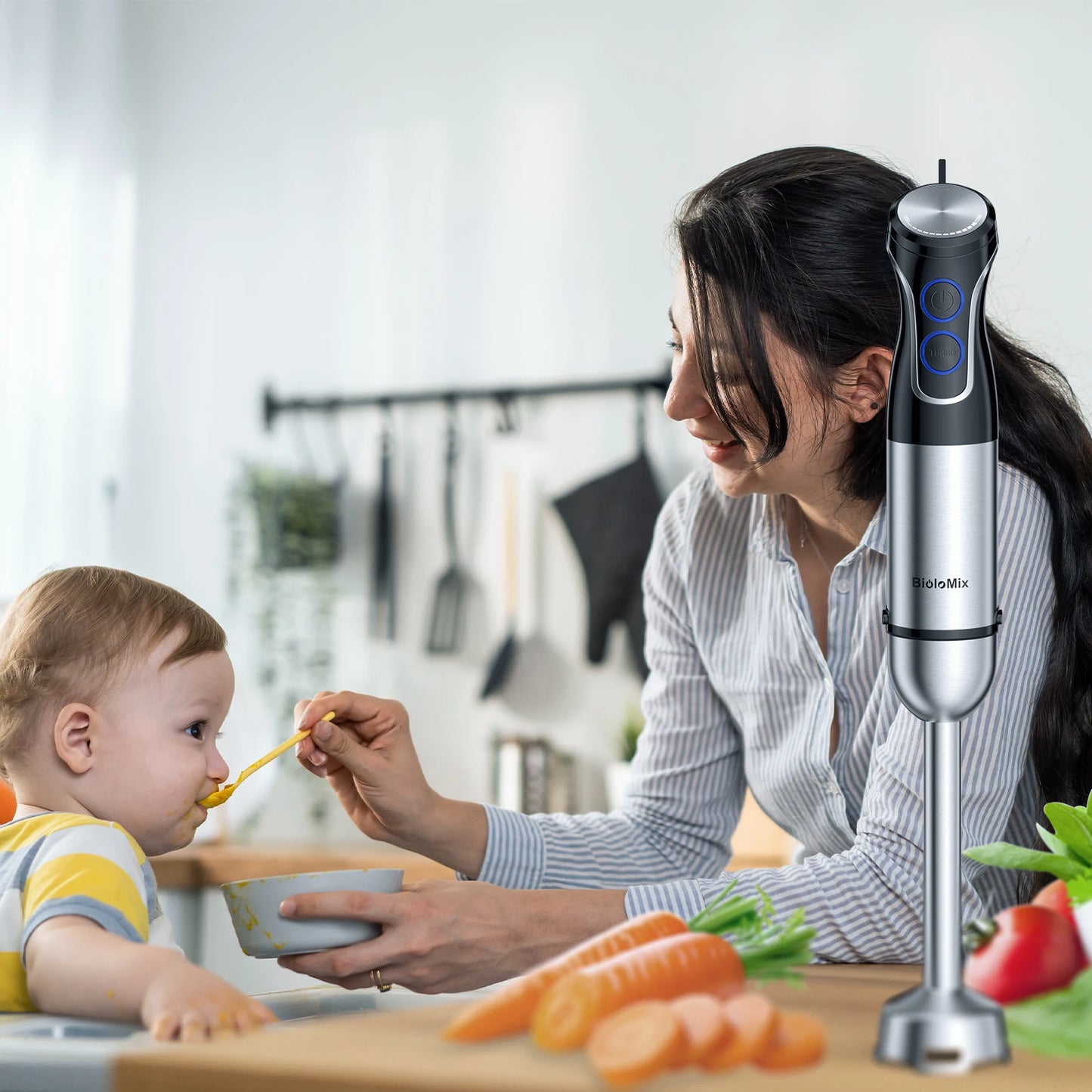 ChefBlend 5-in-1 – Powerful Hand Blender & Food Processor 1500W