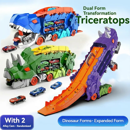 Jurassic Racer™ Dinosaur Deformation Car Track Toy