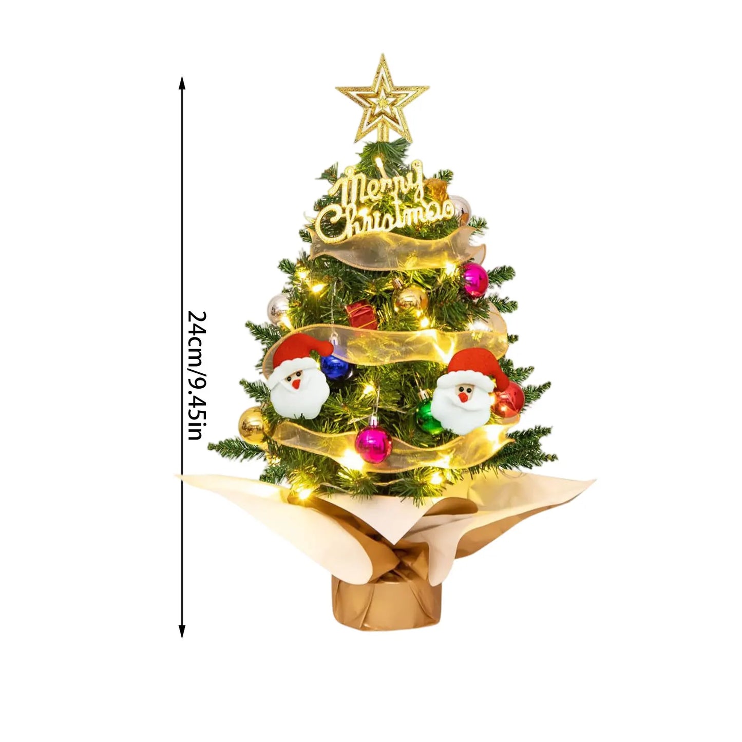 TwinklePine™ Mini LED Christmas Tree Set
