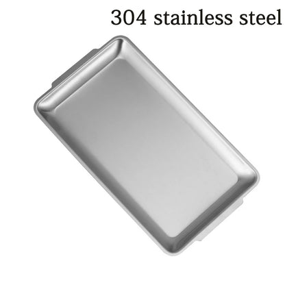 GleamDish™ Premium Stainless Steel Snack Tray