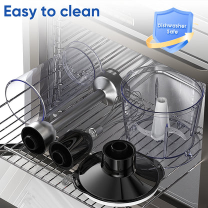 ChefBlend 5-in-1 – Powerful Hand Blender & Food Processor 1500W