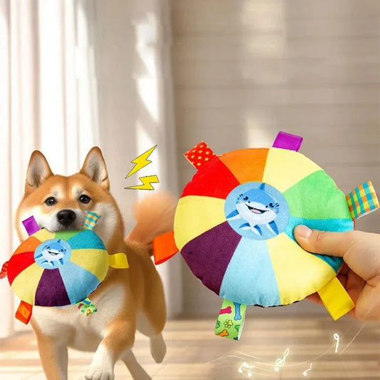 RainbowPaws Plush Flying Disc
