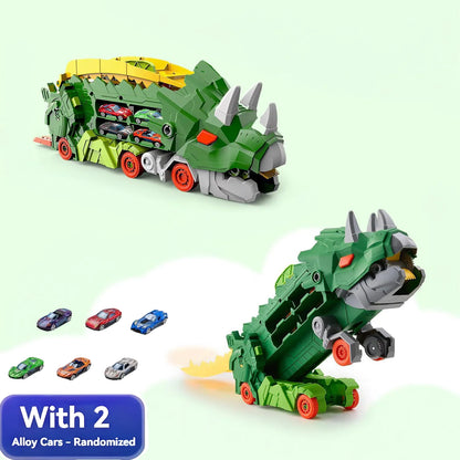 Jurassic Racer™ Dinosaur Deformation Car Track Toy