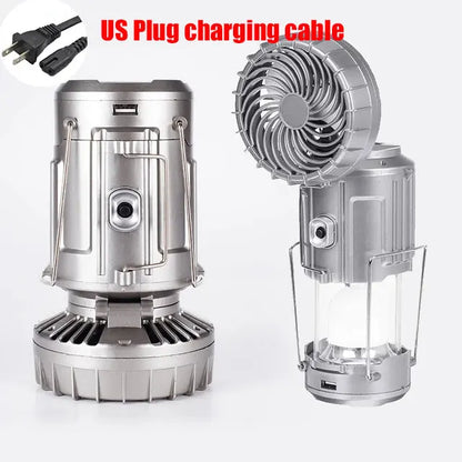 CampMate Solar Fan Lantern