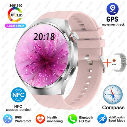 NovaTrack 4 Pro – GPS Smartwatch with Health & Bluetooth Call Fratures