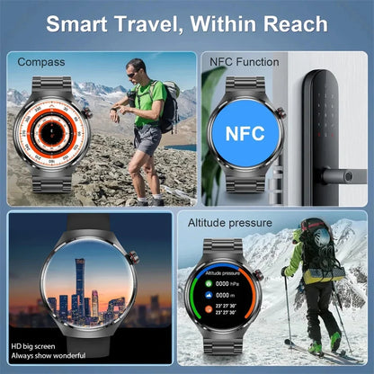 NovaTrack 4 Pro – GPS Smartwatch with Health & Bluetooth Call Fratures