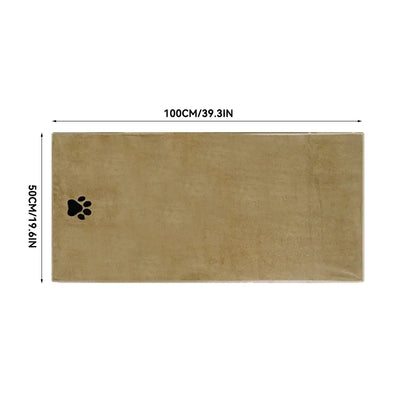 PawLuxe Embroidered Pet Towel