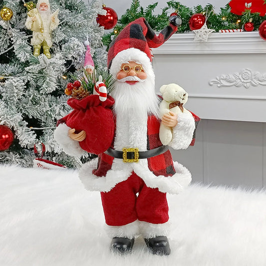 JollyClaus™ Festive Santa Figurine