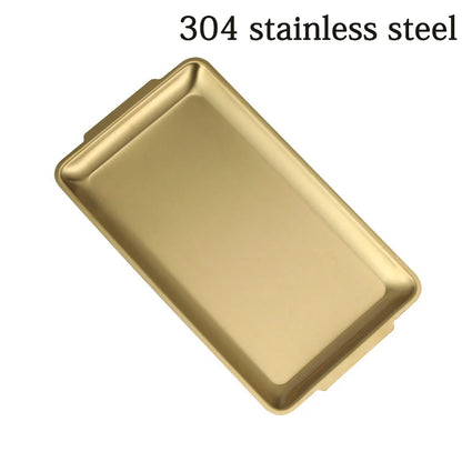 GleamDish™ Premium Stainless Steel Snack Tray