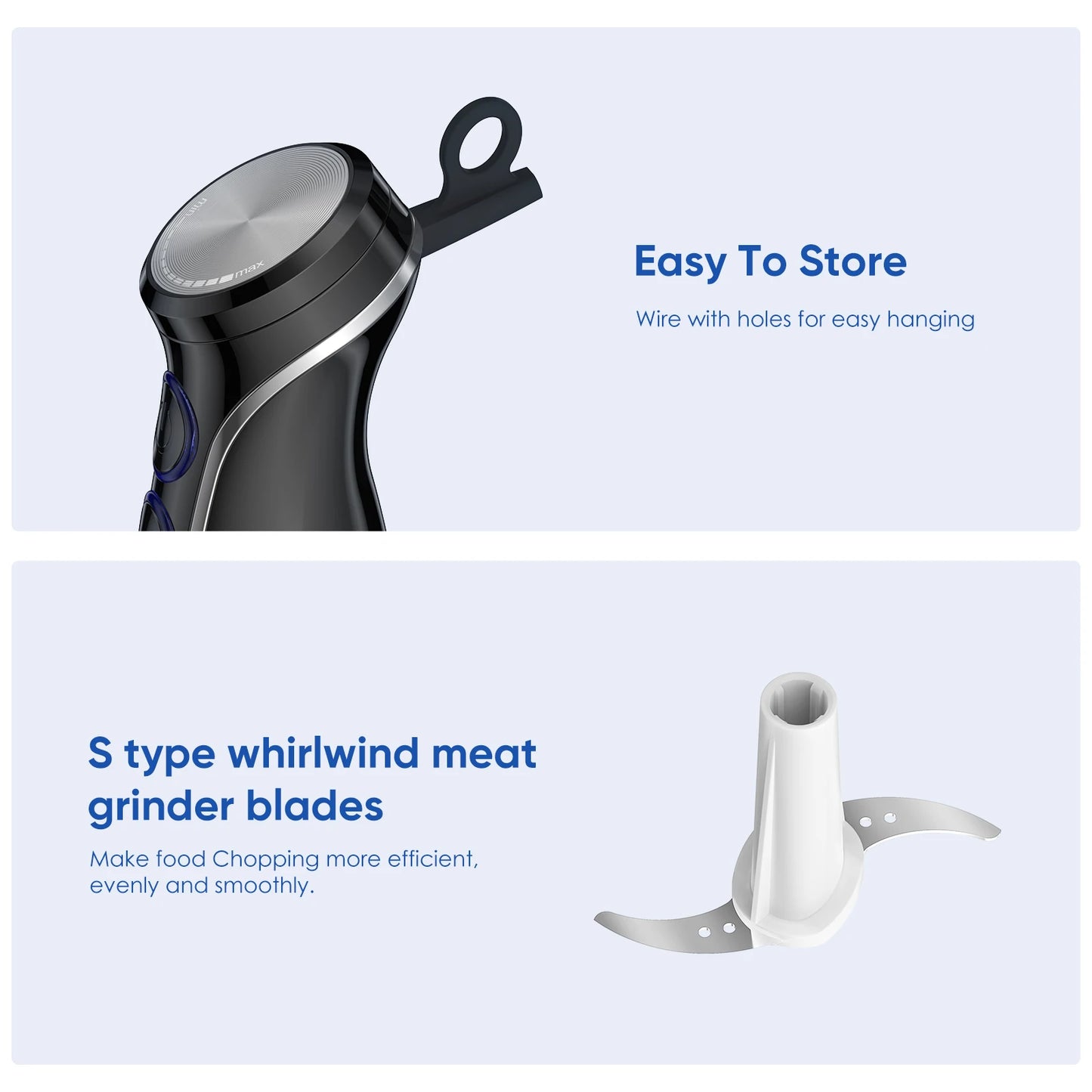 ChefBlend 5-in-1 – Powerful Hand Blender & Food Processor 1500W