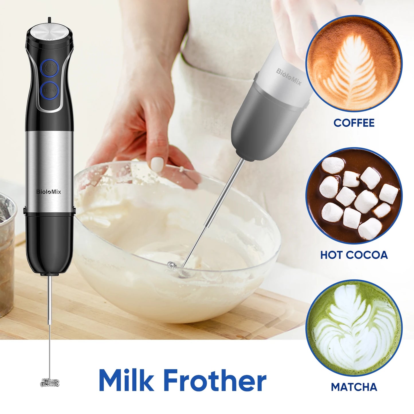 ChefBlend 5-in-1 – Powerful Hand Blender & Food Processor 1500W