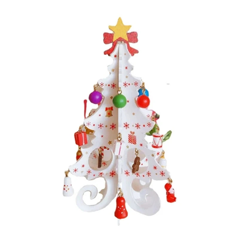 JoyScene™ 3D Wooden Christmas Tree Decor