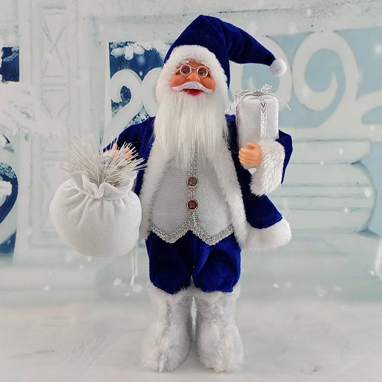 JollyClaus™ Festive Santa Figurine