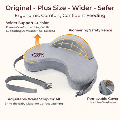 BabyEase Nursing Support – Ergonomic Memory Foam Feeding Pillow