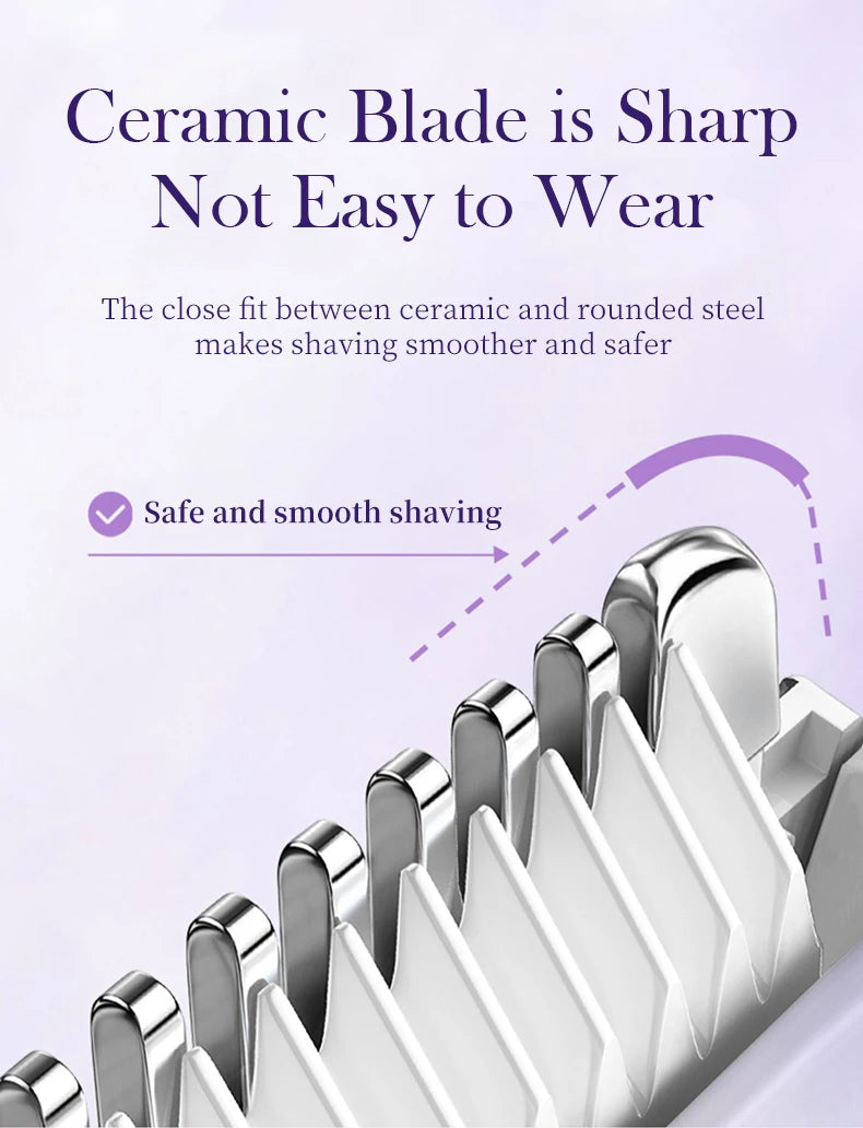 SilkEase™ 2-in-1 Electric Epilator & Shaver