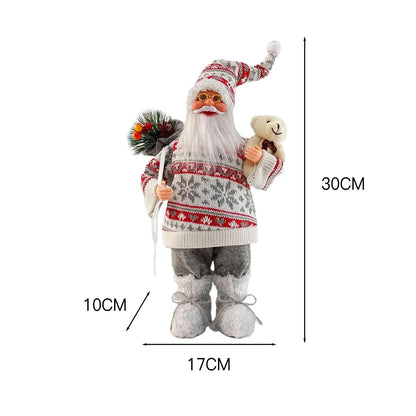 JollyClaus™ Festive Santa Figurine