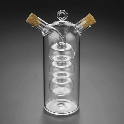 DuoServe Glass Condiment Bottle