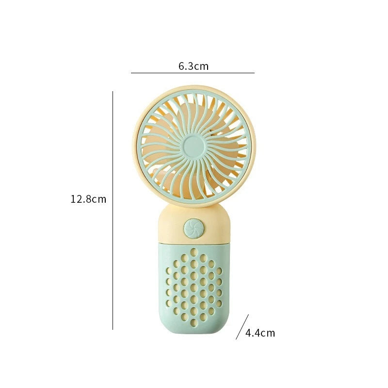 Nouveau ventilateur de charge portable 2025 – Mini USB Pocket Breeze