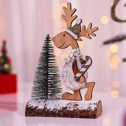 JoyScene™ 3D Wooden Christmas Tree Decor