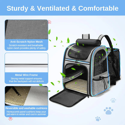 ComfyPaws Portable Pet Backpack
