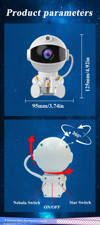 NebulaQuest Star Projector Lamp