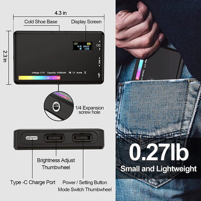 VividGlow Camera LED Panel