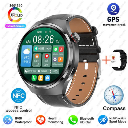 NovaTrack 4 Pro – GPS Smartwatch with Health & Bluetooth Call Fratures