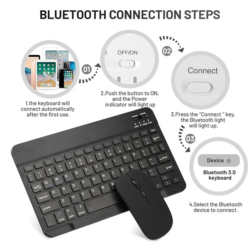 KeyMate Wireless Keyboard & Mouse Set
