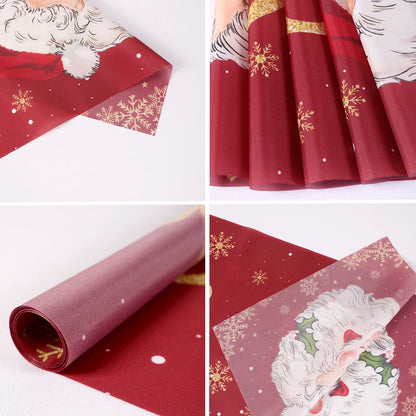 FestiveCharm™ Santa Table Runner
