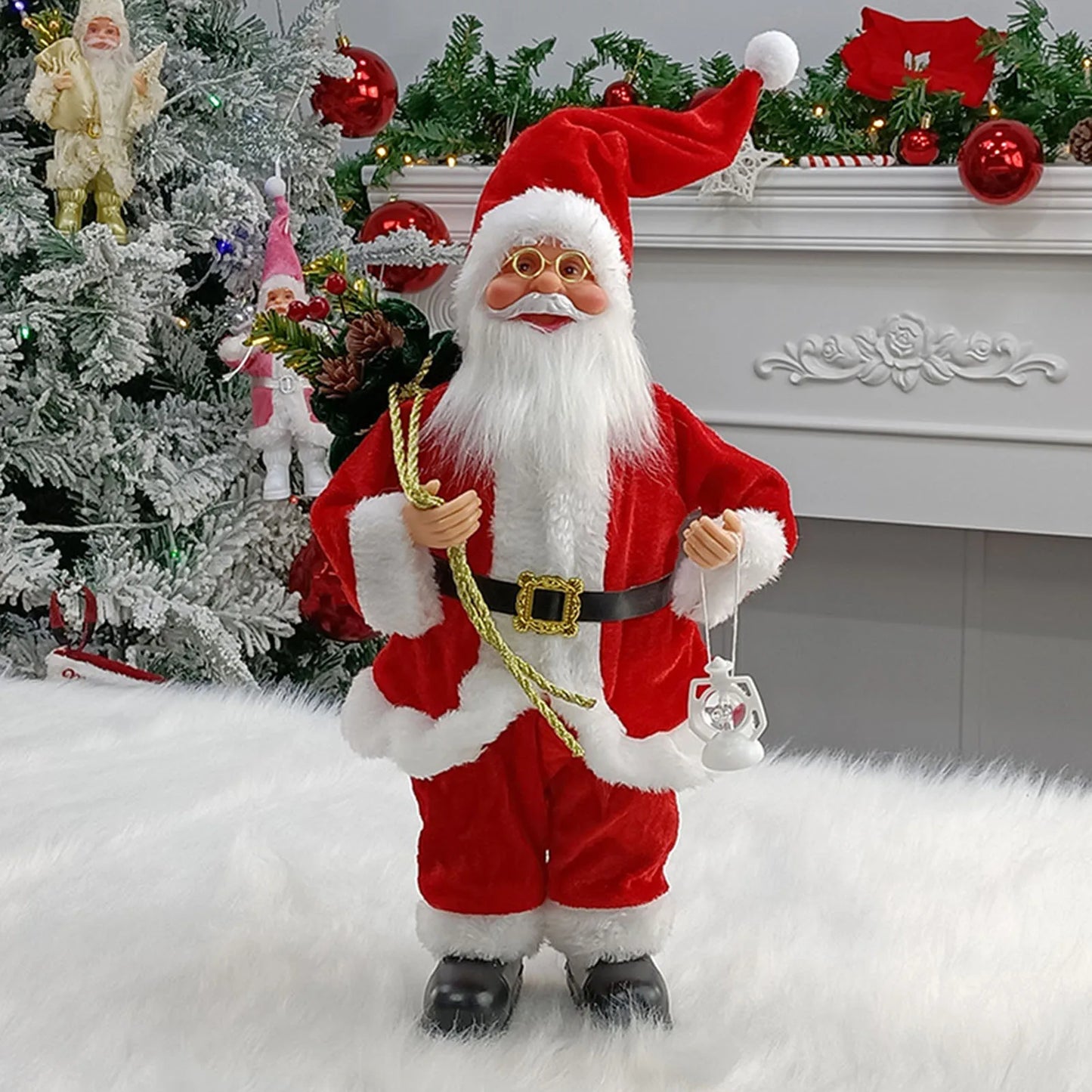 JollyClaus™ Festive Santa Figurine