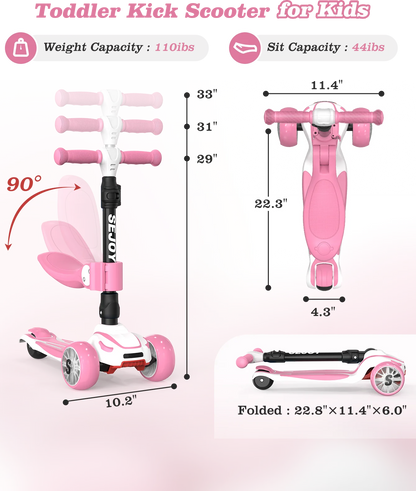 GlowRide Kids Scooter