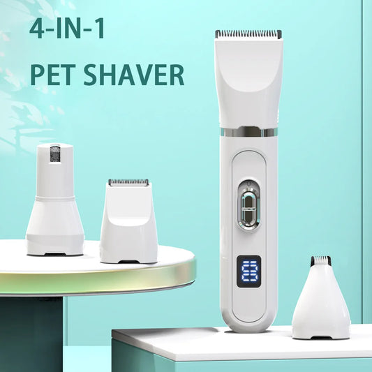 PawTrim Pro Electric Pet Clipper – Silent Rechargeable Grooming Tool