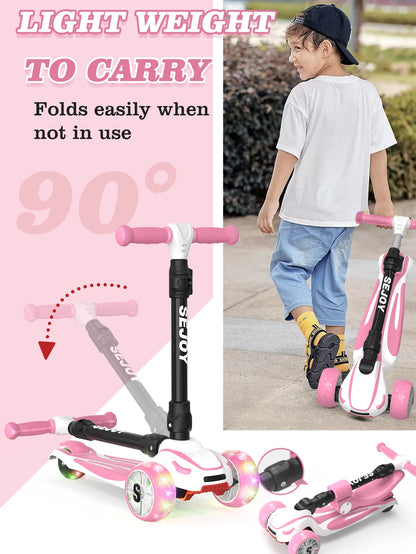 GlowRide Kids Scooter