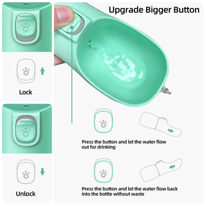 HydraPaws Portable Pet Water Bottle