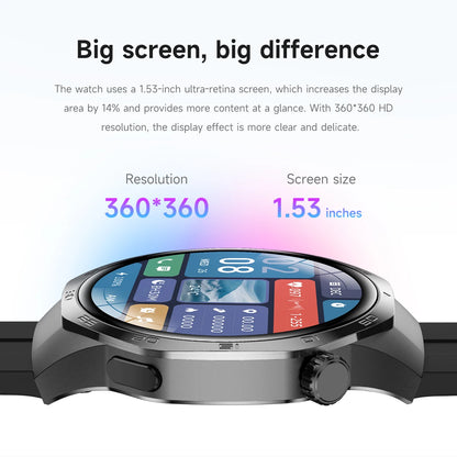 AstraGT 5 Pro – AMOLED GPS Smartwatch with NFC & Health Tracking